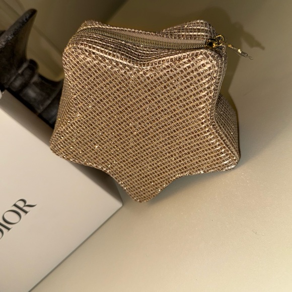 Dior Glittering Gold Star Accessory Bag - Picture 5 of 6